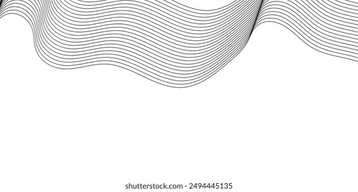 Technology abstract lines on white background. Abstract white blend digital technology flowing wave lines background. Modern glowing moving lines design. Modern white moving lines design element.	