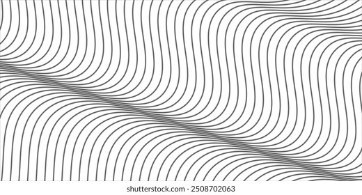 Technology abstract lines on white background. Abstract white blend digital technology flowing wave lines background. Modern glowing moving lines design. modern line art