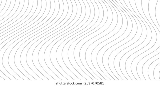 Technology abstract lines on white background. Abstract white blend digital technology flowing wave lines
