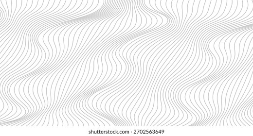 Linhas abstratas de tecnologia sobre fundo branco. Tecnologia digital de mistura branca abstrata fluindo fundo de linhas de onda. Design moderno de linhas móveis brilhantes. Elemento de design de linhas móveis brancas modernas.
