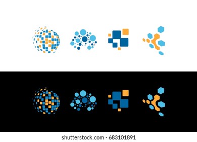 technology abstract logo ideas