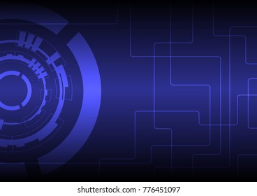 Technology abstract mechanical background concept  on grid background for background, wallpaper, backdrop, banner and template. Vector background.