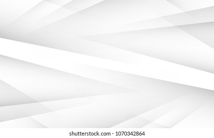 Technology abstract vector white modern geometric pattern background