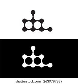 technology abstract vrctor logo icon