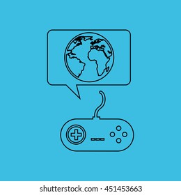technology app ecommerce isolated, vector illustration eps10