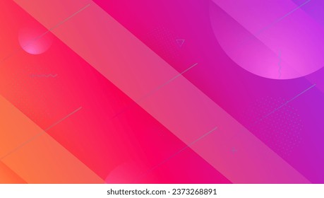 Technology Art. Paper Music Illustration. Blue Liquid Banner. Business Concept. Neon Geometric Template. Horizontal Ux. Curve Landing Page. Pink Technology Art