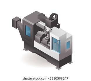 Technologie Automatisierte CNC-Drehmaschinen und -Bohrmaschinen für die industrielle Fertigung mit künstlicher Intelligenz