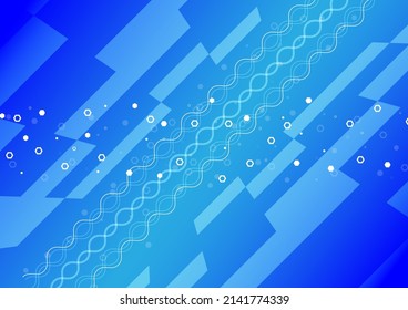 Technology Backgroud With Network Wireframe. Vector Illustration.