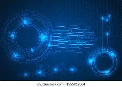 technology background in abstract background innovation concept design. technological background vector illustration. technology lines and digital wallpaper abstract background.