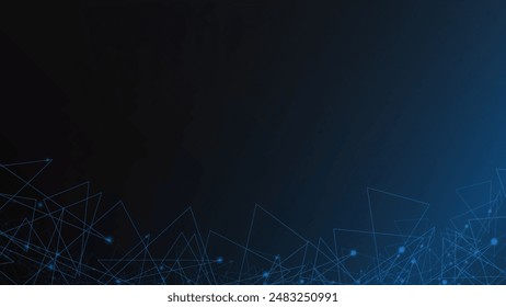 technology background abstract. technology with line digital color dot hi-tech vector. technological for web banner, background, object. 