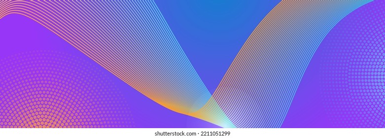 Technology background with abstract shiny geometric decoration element. Modern hi-tech background for presentation design, social media cover, game background