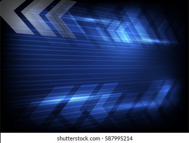 Technology background arrows theme 7