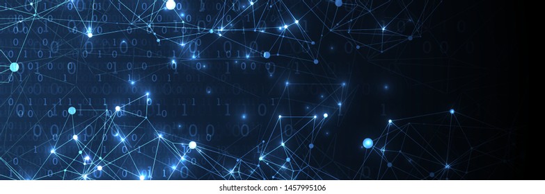 Technology background. Big data concept. Vector illustration.