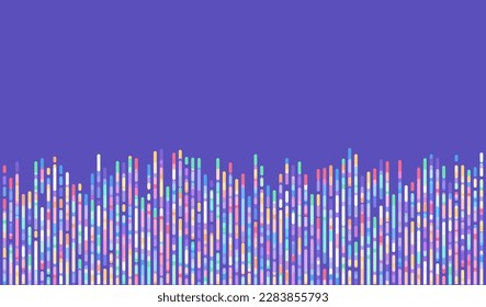 Technischer Hintergrund. Visualisierung großer Daten. Technisch abstrakte Datenlinien