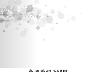 Technology background and blank space for letter