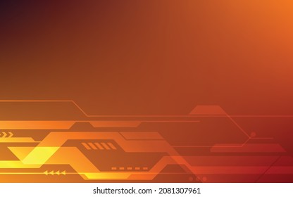 Technology background, blue modern abstract luxury geometric shape. Premium wallpaper for template, backdrop, brochure, poster, website or banner. 