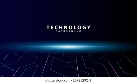 technology background with blue and pink light effect, suitable for backgrounds, banners, posters, presentations and more