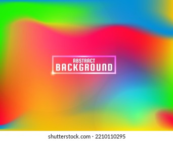 Technology Background with Blur Concept, Colorful Combination