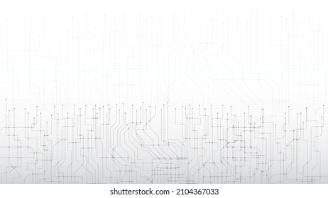 Technology background circuit board Hi-tech communication concept innovation abstract background vector illustration
