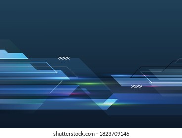 Technology background color vector for web and design