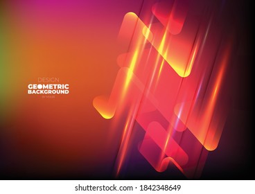 Technology background color vector for web and design
