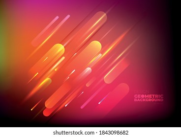 Technology background color vector for web and design