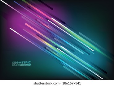 Technology background color vector for web and design