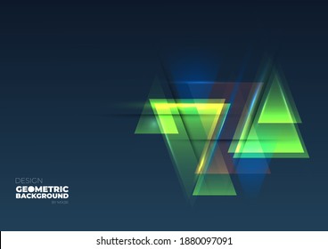 Technology background color vector for web and design