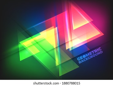 Technology background color vector for web and design