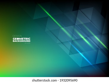 Technology background color vector for web and design