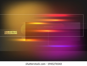 Technology background color vector for web and design