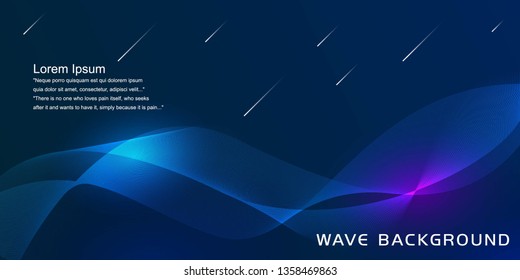 technology background with connecting star