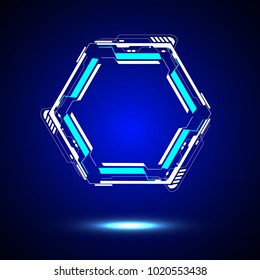 Technology background design