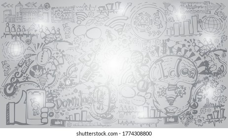 Technology background design. Website landing page. Template for apps. Economic growth finance concept. Vector illustration.