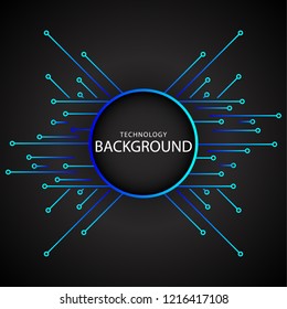 Technology background. Digital background