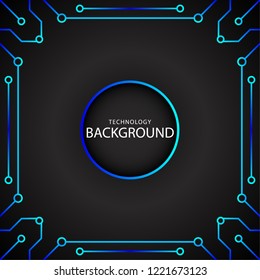 Technology background. Digital background