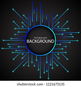 Technology background. Digital background