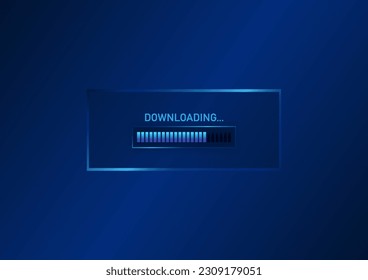 Tecnología de fondo de tecnología de descarga de pantalla de navegación Crawl Adecuado para ilustraciones, afiches, pantallas de juegos, inicios de sesión para uso en tecnología.