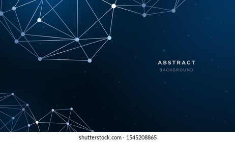 technology background, future connection landing page concept, space technology background.