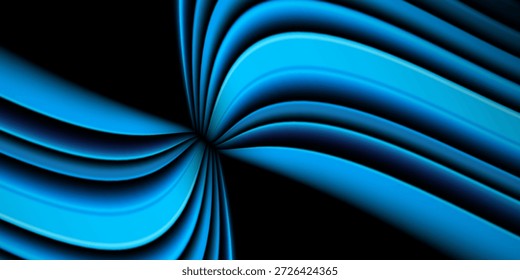 Fondo de Tecnología, futurista, abstracto degradado azul oscuro con efecto de luz para la presentación.

