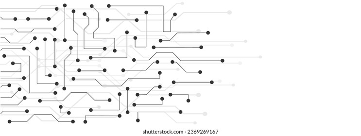 Technology background, futuristic circuit board pattern, electronic motherboard, abstract background with high-tech technology texture – vector for stock