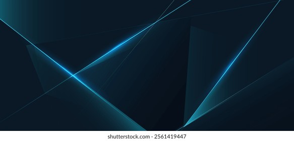 Technology background, Futuristic digital background with dark blue and lines EPS 10