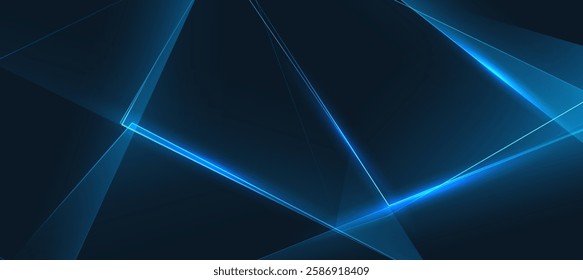 Technology background, Futuristic digital background with dark blue and lines EPS 10