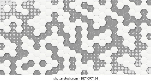 Technology background .Geometric rhombuses.Abstract geometric background.Geometric technological.Vector illustration.
