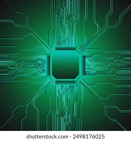 Technology Background Geometrical Shape Template Design