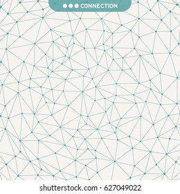 Technology Background. Graphic Design. 3D Grid Surface. Abstract  Vector Illustration. 