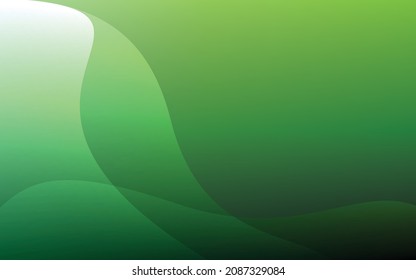 Technology background, green modern abstract luxury geometric shape. Premium wallpaper for template, backdrop, brochure, poster, website or banner.