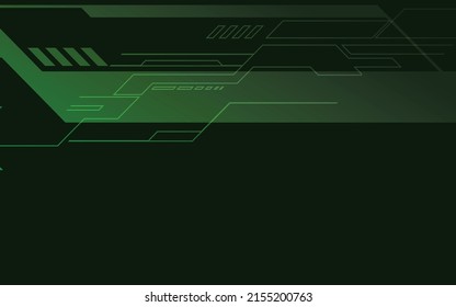 Technology background, green modern abstract luxury geometric shape. Premium wallpaper for template, backdrop, brochure, poster, website or banner. 