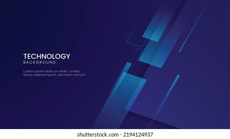 Technology background high speed movement design. Abstract dynamic background futuristic concept. Geometry shapes with light speed effect. Vector illustration