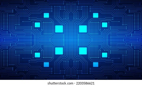 technology background with hi-tech digital 
